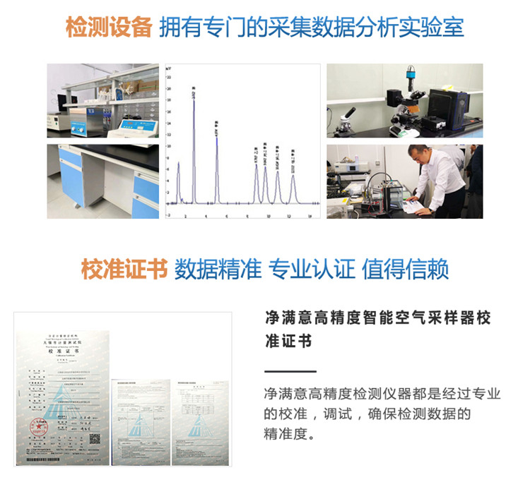 拥有专门的采集数据分析实验室，数据精准，专业认证，值得信赖